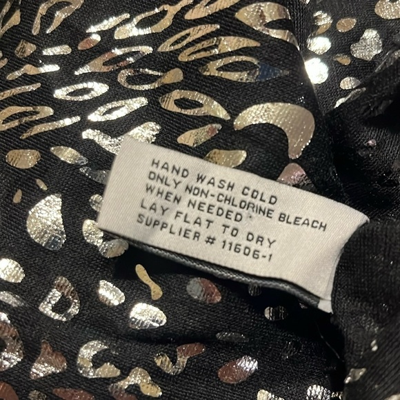 Matching Set - Infinity Scarf & Wristlet Animal Print with Foil Accents - Picture 16 of 16